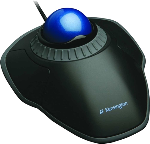 Kensington Orbit Optical Wired Trackball Mouse with Scroll Ring